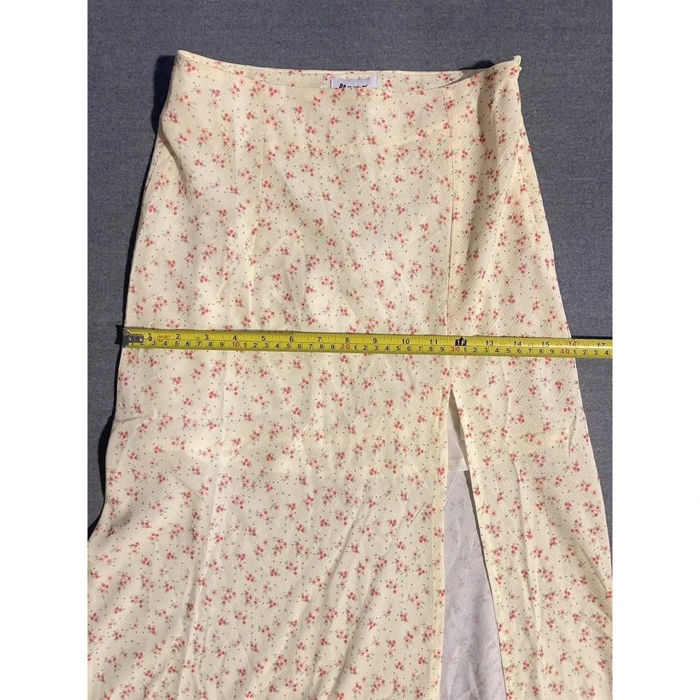 Princess Polly Lily Yellow Floral Maxi Skirt‎ XX New With Tags Cottagecore Boho